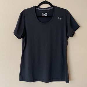 [XL] Under Armour Heat Gear Fitted Short Sleeve T-Shirt | Black